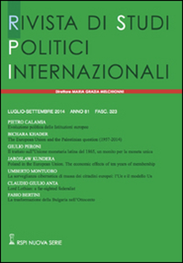 Rivista di studi politici internazionali - Librerie.coop Rivista di studi politici internazionali - Librerie.coop