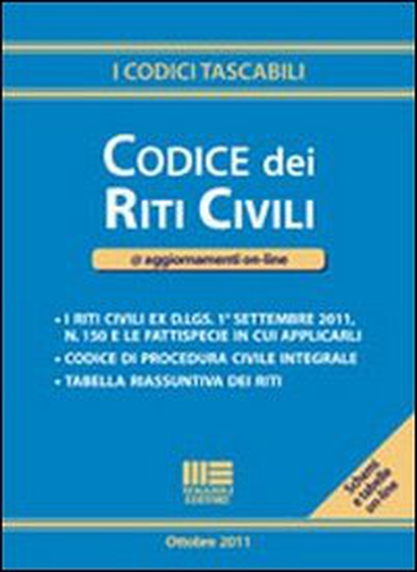 Codice dei riti civili - Librerie.coop Codice dei riti civili - Librerie.coop