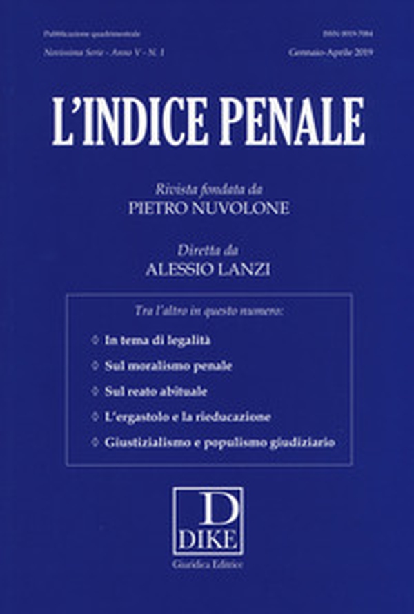 L'indice penale - Vol. 1 - Librerie.coop L'indice penale - Vol. 1 - Librerie.coop