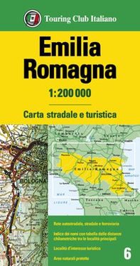 Emilia Romagna 1:200.000 - Librerie.coop