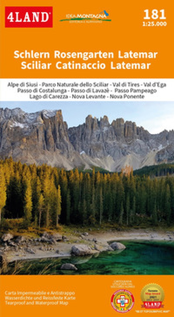 Schlern Rosengarten Latemar-Sciliar Catinaccio Latemar-Parco Naturale dello Sciliar 1:25.000 - Librerie.coop Schlern Rosengarten Latemar-Sciliar Catinaccio Latemar-Parco Naturale dello Sciliar 1:25.000 - Librerie.coop