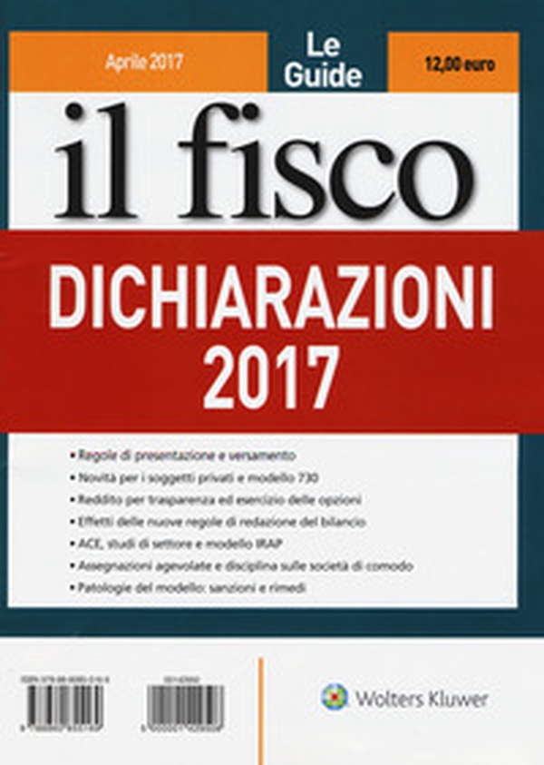 Dichiarazioni 2017 - Librerie.coop Dichiarazioni 2017 - Librerie.coop
