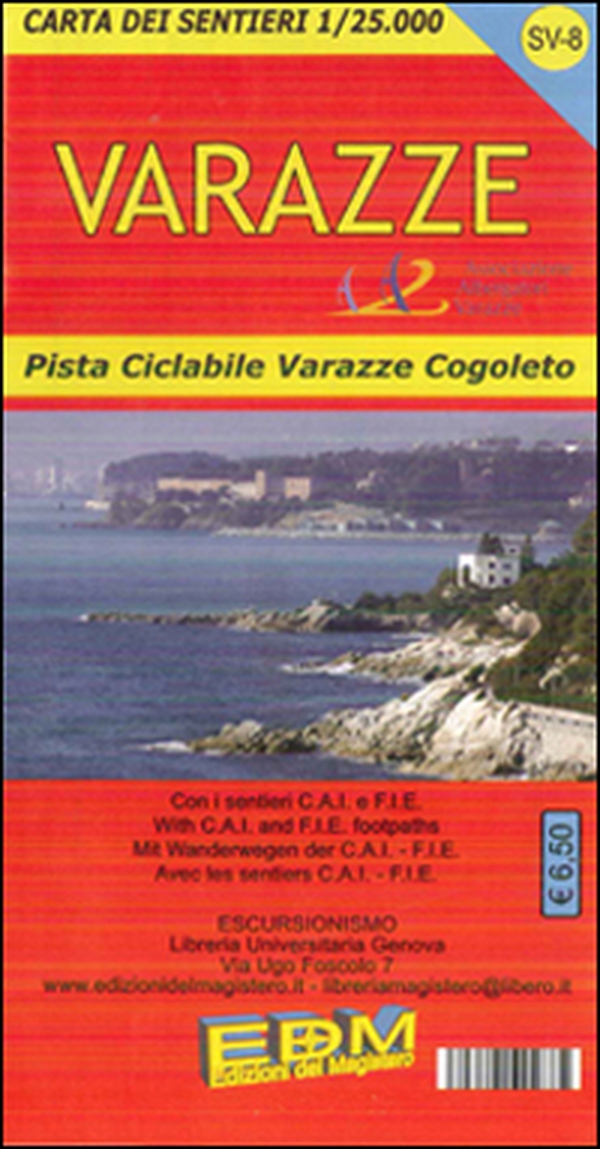 SV-8 Varazze. Carte dei sentieri di Liguria - Librerie.coop SV-8 Varazze. Carte dei sentieri di Liguria - Librerie.coop