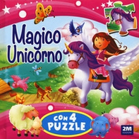 Magico unicorno. Libro puzzle - Librerie.coop
