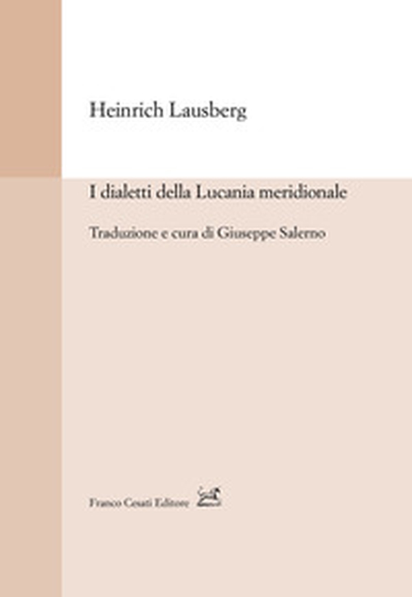 I dialetti della Lucania meridionale - Librerie.coop I dialetti della Lucania meridionale - Librerie.coop