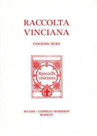 Raccolta Vinciana (1994) voll. 11-12 - Librerie.coop