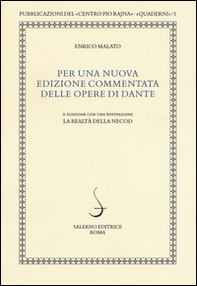 Per una nuova edizione commentata delle opere di Dante - Librerie.coop