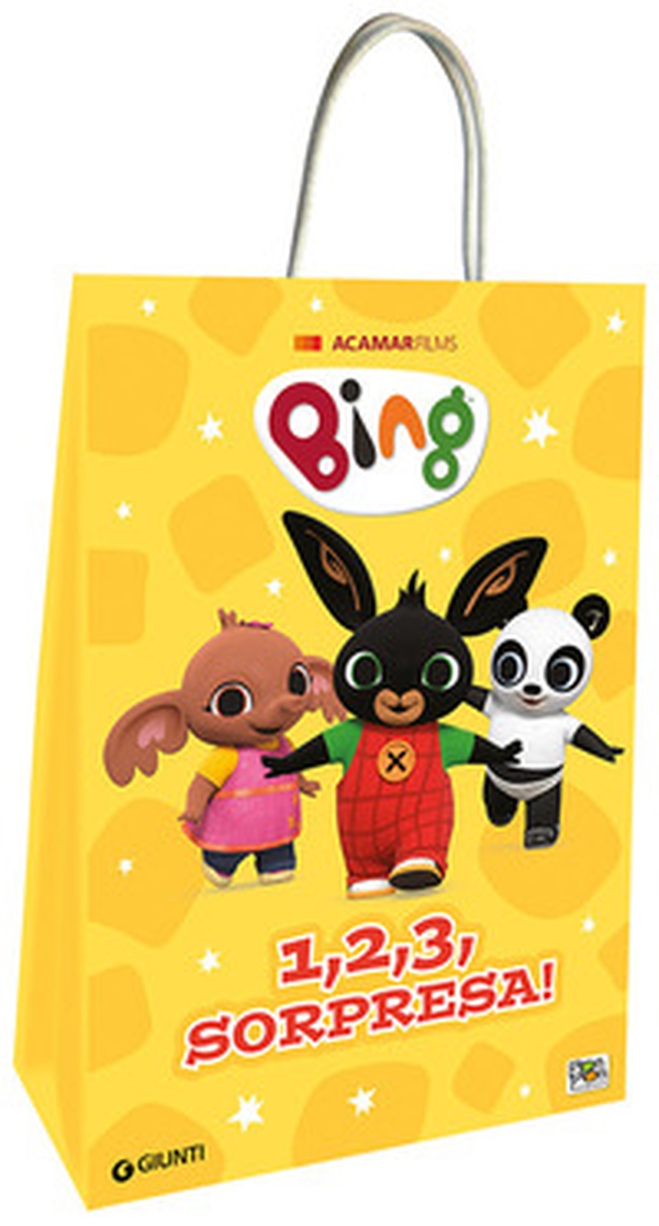 1, 2, 3, sorpresa! Shopper bag. Bing - Librerie.coop 1, 2, 3, sorpresa! Shopper bag. Bing - Librerie.coop