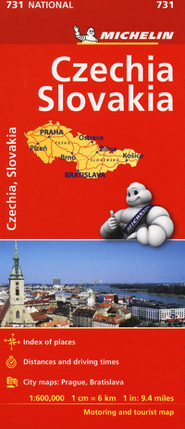 Repubblica Ceca, Slovacchia 1:600.000 - Librerie.coop Repubblica Ceca, Slovacchia 1:600.000 - Librerie.coop