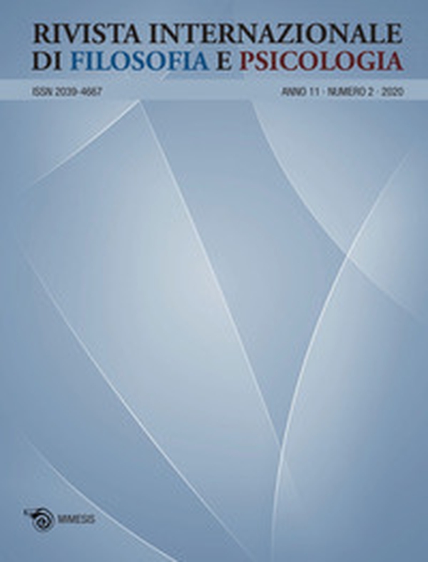 Rivista internazionale di filosofia e psicologia - Librerie.coop Rivista internazionale di filosofia e psicologia - Librerie.coop