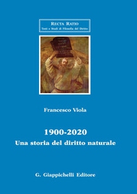 1900-2020. Una storia del diritto naturale - Librerie.coop