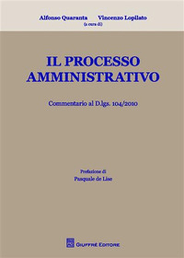 Il processo amministrativo - Librerie.coop Il processo amministrativo - Librerie.coop