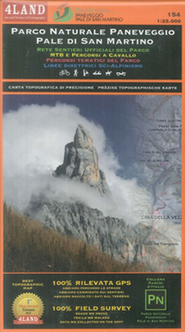 Parco naturale di Paneveggio. Pale di San Martino. Rete sentieri ufficiali del Parco. Percorsi tematici del Parco. Linee direttrici sci-alpinismo 1:25.000. Ediz. italiana, inglese e tedesca - Librerie.coop Parco naturale di Paneveggio. Pale di San Martino. Rete sentieri ufficiali del Parco. Percorsi tematici del Parco. Linee direttrici sci-alpinismo 1:25.000. Ediz. italiana, inglese e tedesca - Librerie.coop
