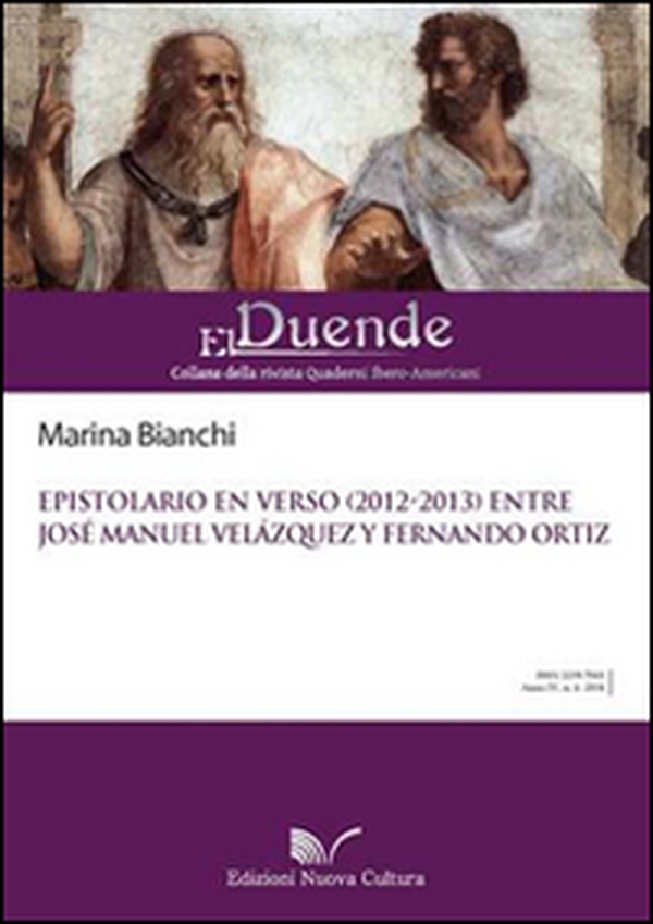 Epistolario en verso (2013) entre José Manuel Velázquez y Fernando Ortiz - Librerie.coop Epistolario en verso (2013) entre José Manuel Velázquez y Fernando Ortiz - Librerie.coop