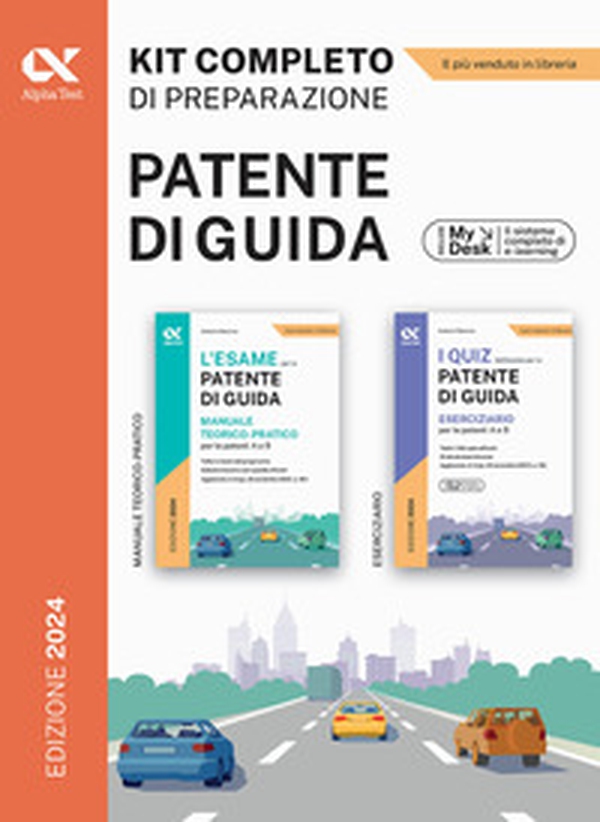 Patente di guida. Kit completo di preparazione: Manuale-Eserciziario. Ediz. MyDesk - Librerie.coop Patente di guida. Kit completo di preparazione: Manuale-Eserciziario. Ediz. MyDesk - Librerie.coop