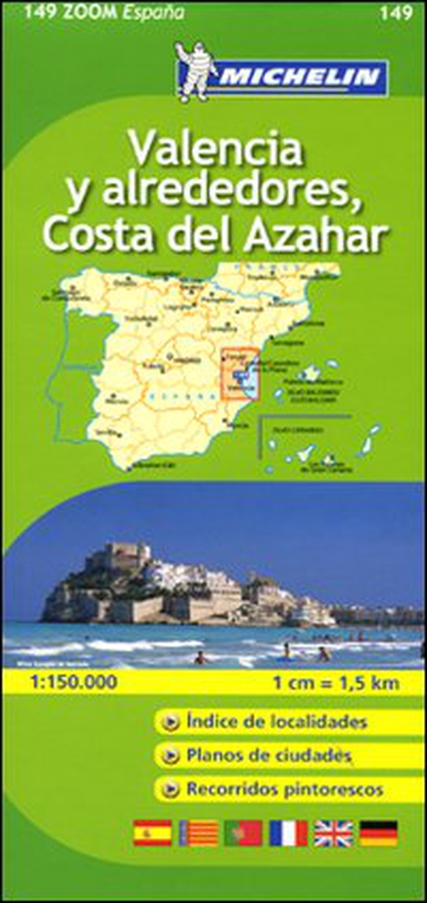 Valencia y alrededores, Costa del Azahar 1:150.000 - Librerie.coop Valencia y alrededores, Costa del Azahar 1:150.000 - Librerie.coop