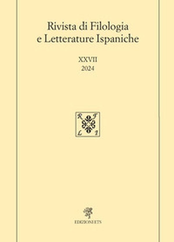 Rivista di filologia e letterature ispaniche - Vol. 27 - Librerie.coop Rivista di filologia e letterature ispaniche - Vol. 27 - Librerie.coop