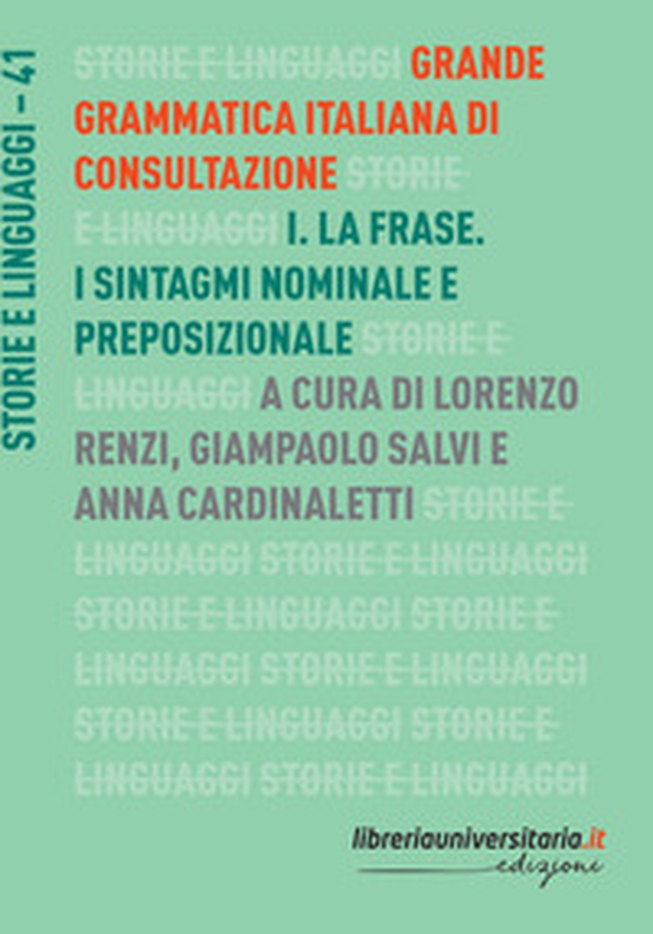 Grande grammatica italiana di consultazione - Librerie.coop Grande grammatica italiana di consultazione - Librerie.coop