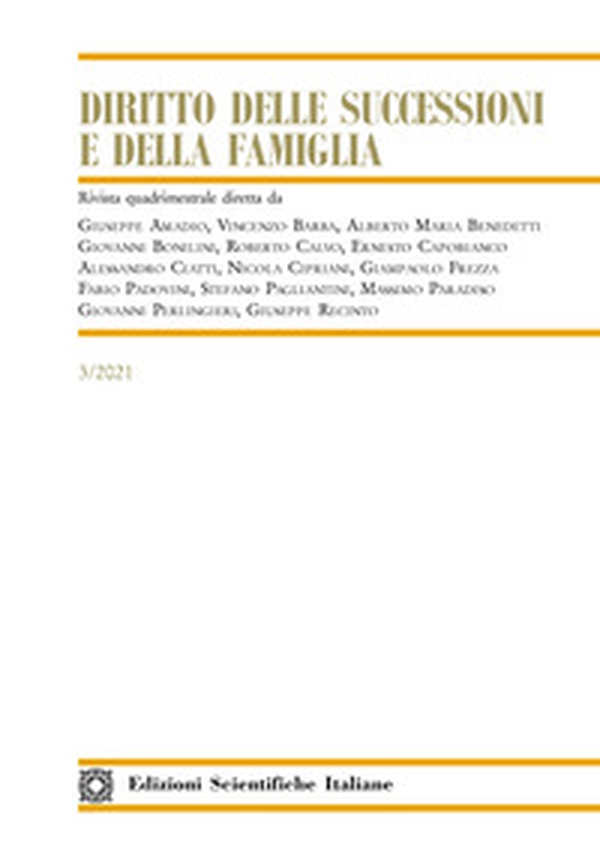 Diritto delle successioni e della famiglia - Vol. 3 - Librerie.coop Diritto delle successioni e della famiglia - Vol. 3 - Librerie.coop