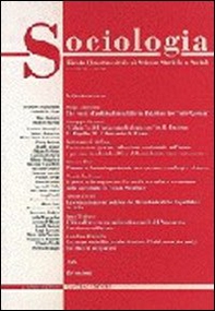 Sociologia. Rivista quadrimestrale di scienze storiche e sociali - Vol. 3 - Librerie.coop