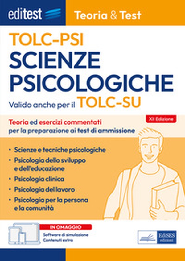 EdiTEST. Scienze psicologiche. Teoria & test. Nozioni teoriche ed esercizi commentati per la preparazione ai test di accesso - Librerie.coop EdiTEST. Scienze psicologiche. Teoria & test. Nozioni teoriche ed esercizi commentati per la preparazione ai test di accesso - Librerie.coop