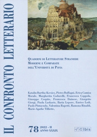 Il confronto letterario. Quaderni di letterature straniere moderne e comparate dell'Università di Pavia - Vol. 78 - Librerie.coop