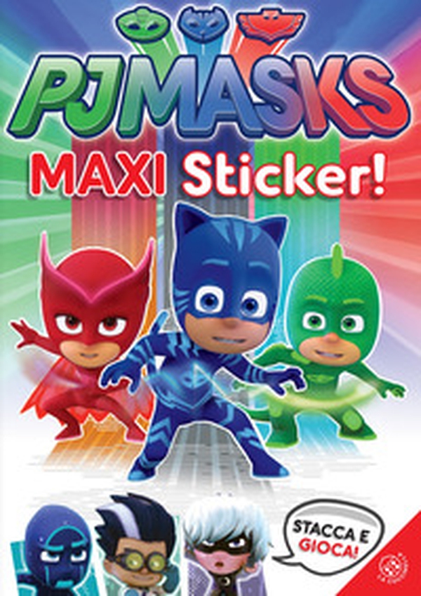 Superpigiamini. Maxi sticker. Pj Masks. Con adesivi - Librerie.coop Superpigiamini. Maxi sticker. Pj Masks. Con adesivi - Librerie.coop