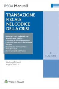 Transazione fiscale nel codice della crisi - Librerie.coop