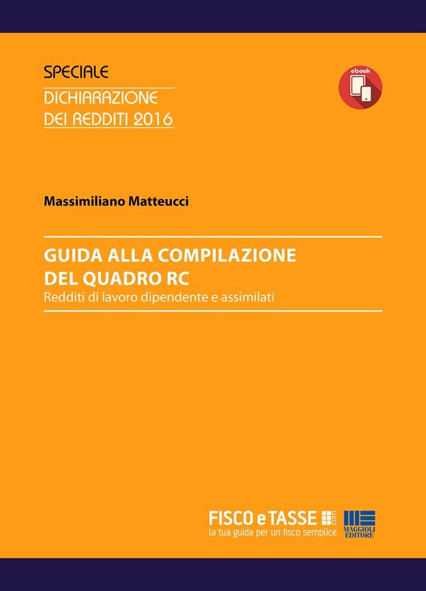Guida alla compilazione del Quadro RC - Librerie.coop Guida alla compilazione del Quadro RC - Librerie.coop