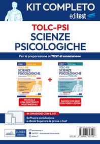 TOLC PSI 2024. Kit completo per il test di Scienze psicologiche - Librerie.coop