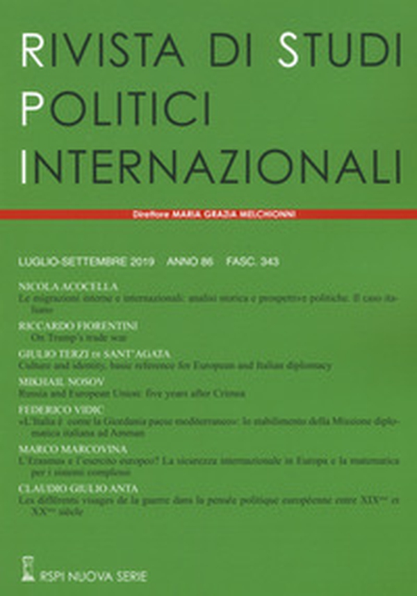 Rivista di studi politici internazionali - Librerie.coop Rivista di studi politici internazionali - Librerie.coop