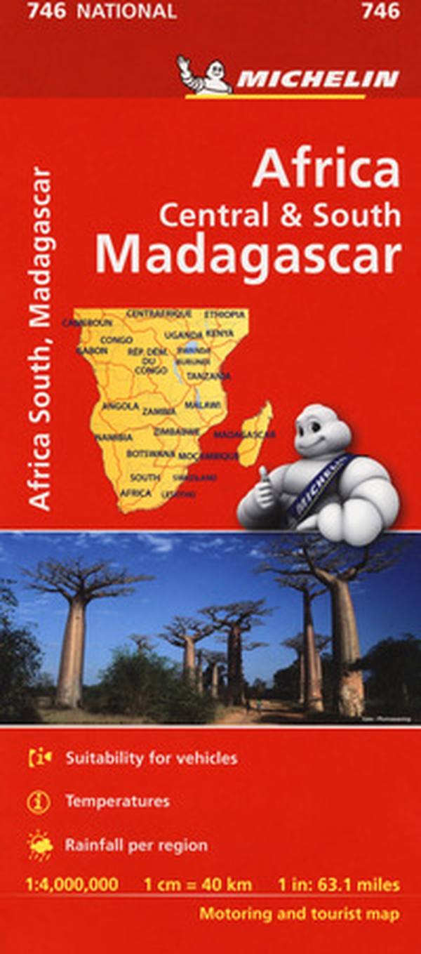 Africa Central & South, Madagascar 1:4.000.000 - Librerie.coop Africa Central & South, Madagascar 1:4.000.000 - Librerie.coop