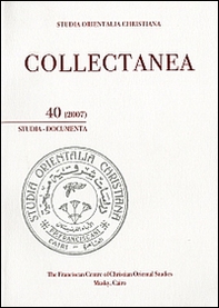 Studia orientalia christiana. Collectanea. Studia, documenta (2007). Ediz. araba, francese e inglese - Librerie.coop