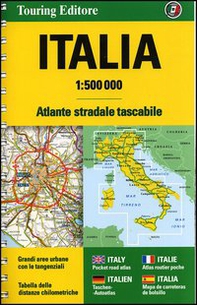 Italia Atlante stradale tascabile 1:500.0000 - Librerie.coop