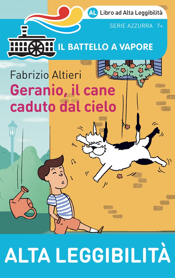 Geranio, il cane caduto dal cielo. Edizione Alta Leggibilità. Illustrato. - Librerie.coop Geranio, il cane caduto dal cielo. Edizione Alta Leggibilità. Illustrato. - Librerie.coop