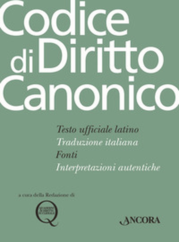 Codice di diritto canonico. Con aggiornamento - Librerie.coop Codice di diritto canonico. Con aggiornamento - Librerie.coop
