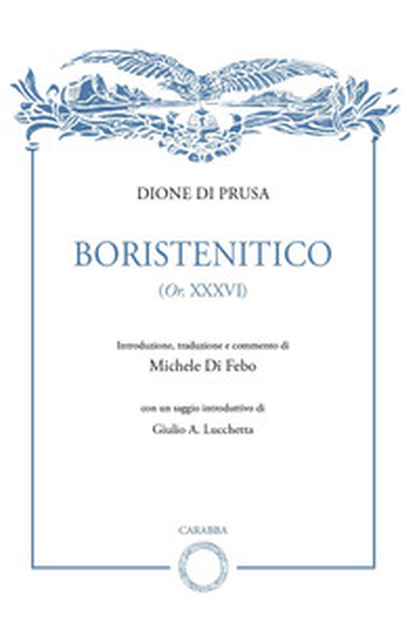 Boristenitico (Or. XXXVI) - Librerie.coop Boristenitico (Or. XXXVI) - Librerie.coop