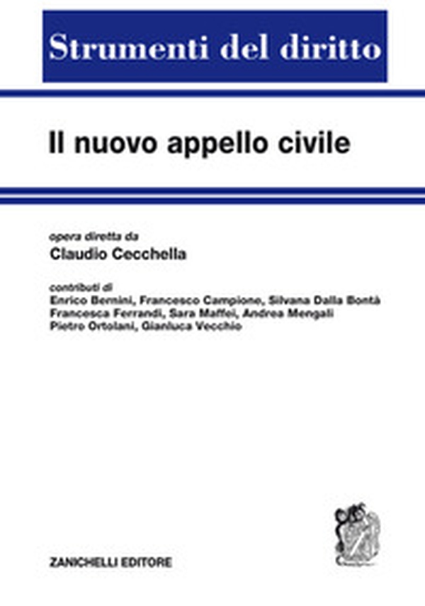Il nuovo appello civile - Librerie.coop Il nuovo appello civile - Librerie.coop
