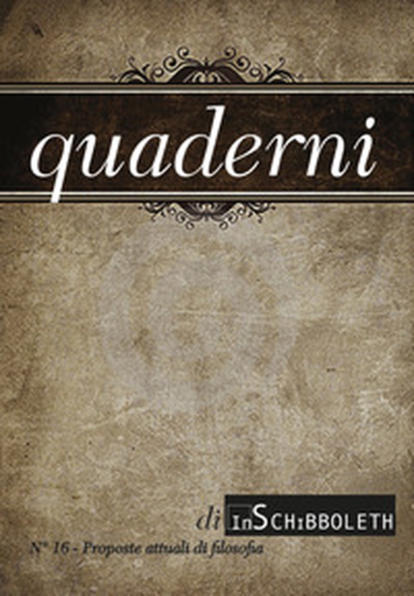 Quaderni di Inschibboleth - Librerie.coop Quaderni di Inschibboleth - Librerie.coop