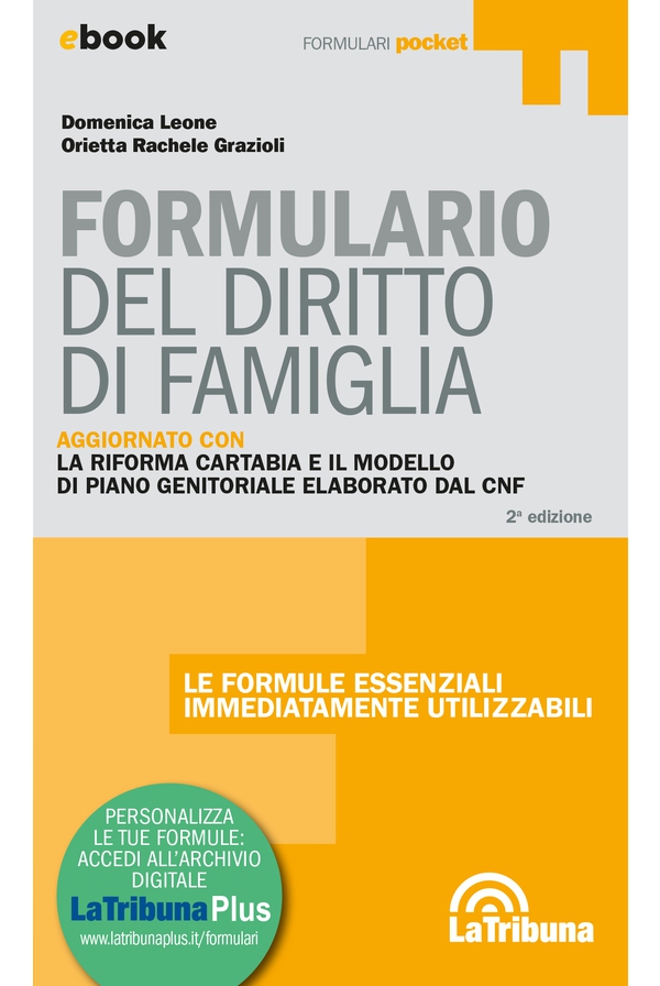 Formulario del diritto di famiglia - Librerie.coop Formulario del diritto di famiglia - Librerie.coop