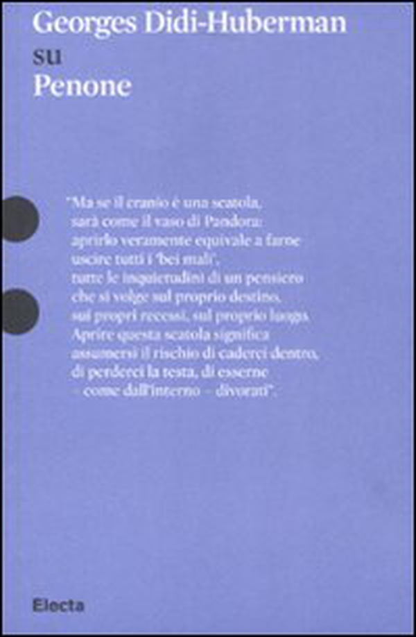 George Didi-Huberman su Giuseppe Penone - Librerie.coop George Didi-Huberman su Giuseppe Penone - Librerie.coop