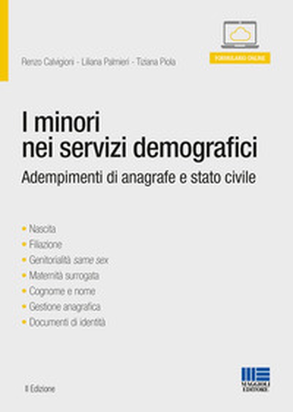 I minori nei servizi demografici - Librerie.coop I minori nei servizi demografici - Librerie.coop
