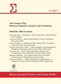 The country wife. Between pragmatic analysis and translation - Vol. 2 - Librerie.coop