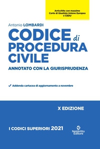 Codice di procedura civile e leggi speciali. Annotato con la giurisprudenza 2021 - Librerie.coop