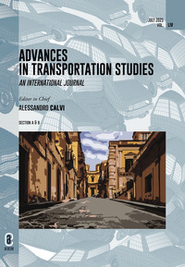 Advances in transportation studies. An international journal - Librerie.coop Advances in transportation studies. An international journal - Librerie.coop