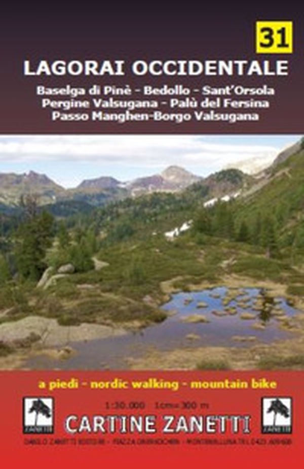 Lagorai occidentale Baselga di Pinè-Bedollo-Sant'Orsola-Pergine Valsugana-Palù del Fersina-Passo Manghen-Borgo Valsugana. A piedi, mountain bike e nordic walking - Librerie.coop Lagorai occidentale Baselga di Pinè-Bedollo-Sant'Orsola-Pergine Valsugana-Palù del Fersina-Passo Manghen-Borgo Valsugana. A piedi, mountain bike e nordic walking - Librerie.coop