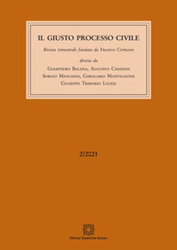 Il giusto processo civile - Vol. 2 - Librerie.coop Il giusto processo civile - Vol. 2 - Librerie.coop