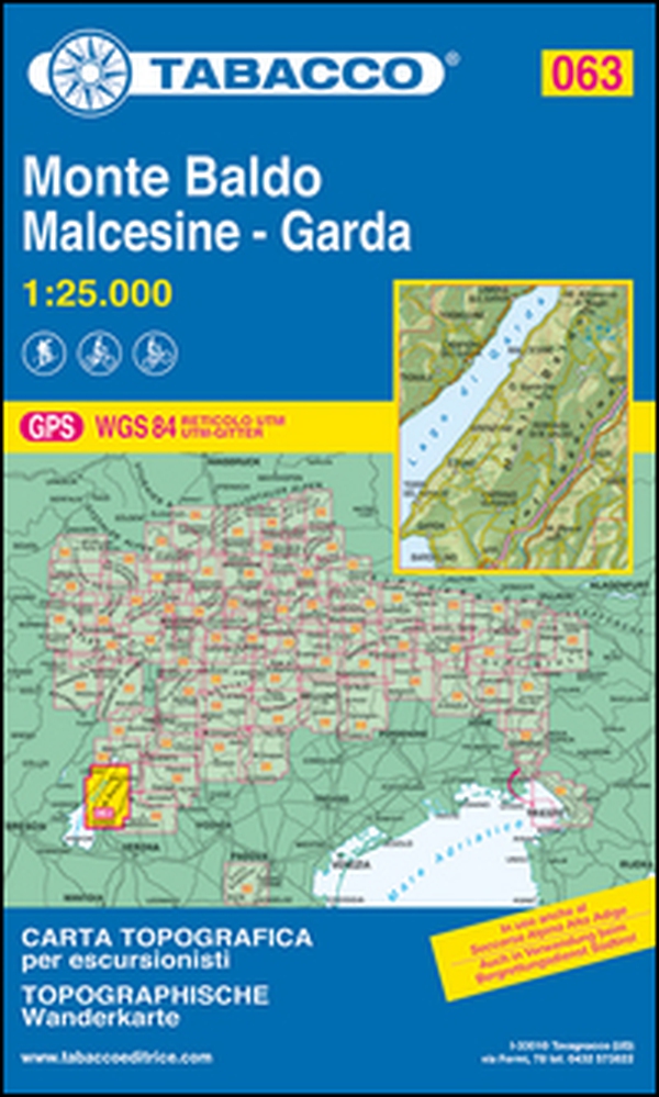 Monte Baldo - Malcesine - Garda 1:25.000 - Librerie.coop Monte Baldo - Malcesine - Garda 1:25.000 - Librerie.coop