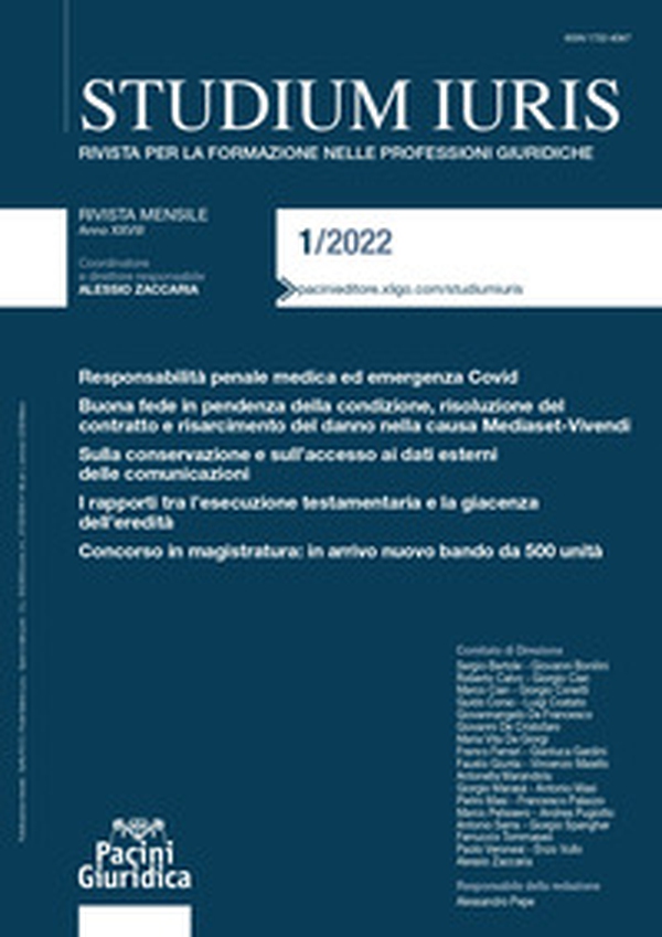 Studium iuris. Rivista per la formazione nelle professioni giuridiche - Librerie.coop Studium iuris. Rivista per la formazione nelle professioni giuridiche - Librerie.coop