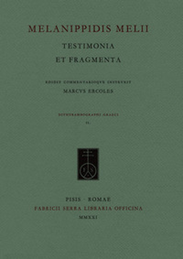 Melanippidis Melii. Testimonia et fragmenta - Librerie.coop Melanippidis Melii. Testimonia et fragmenta - Librerie.coop